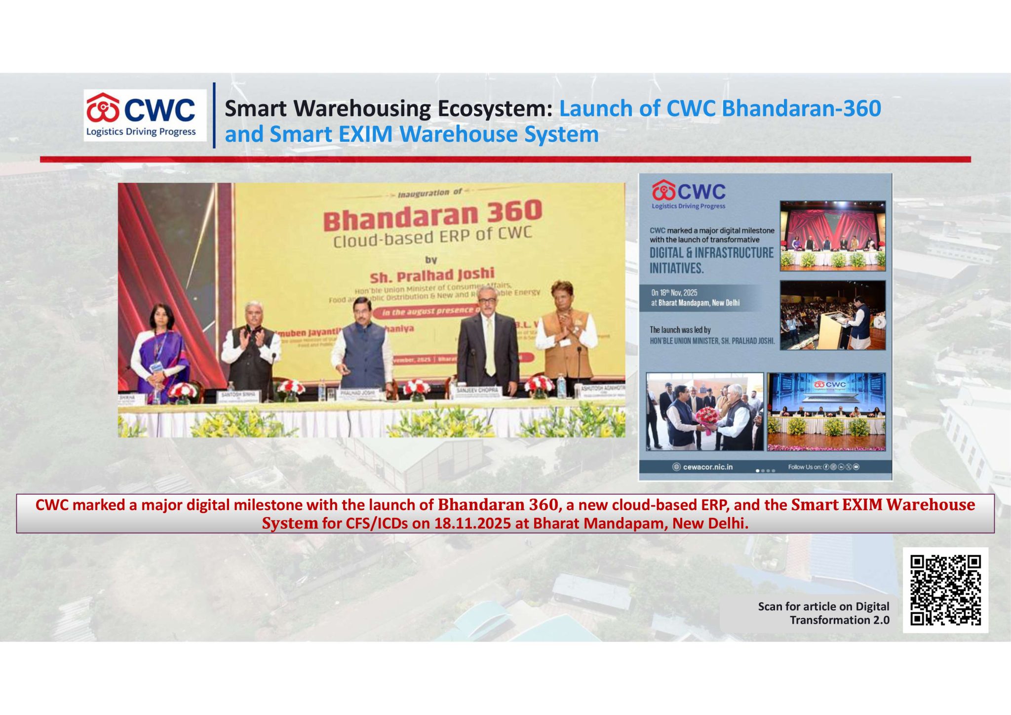 CWC Digital Transformation 2.0: Driving Operational Excellence in ...